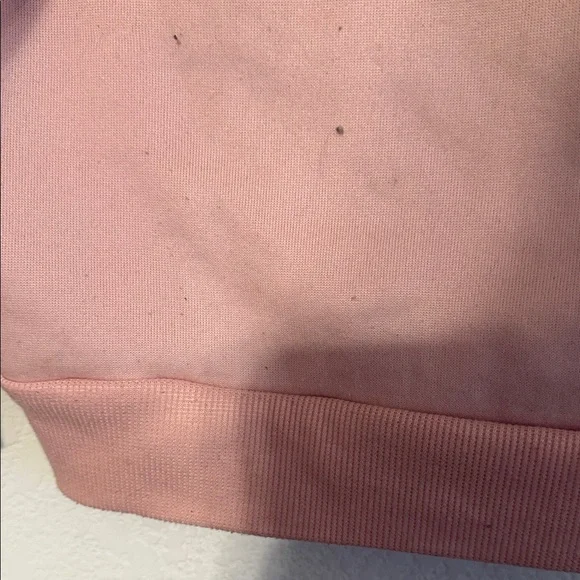 Playful Pink Hoodie with Graphic Text - Picture 3 of 5